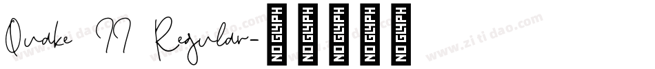 Quake II Regular字体转换